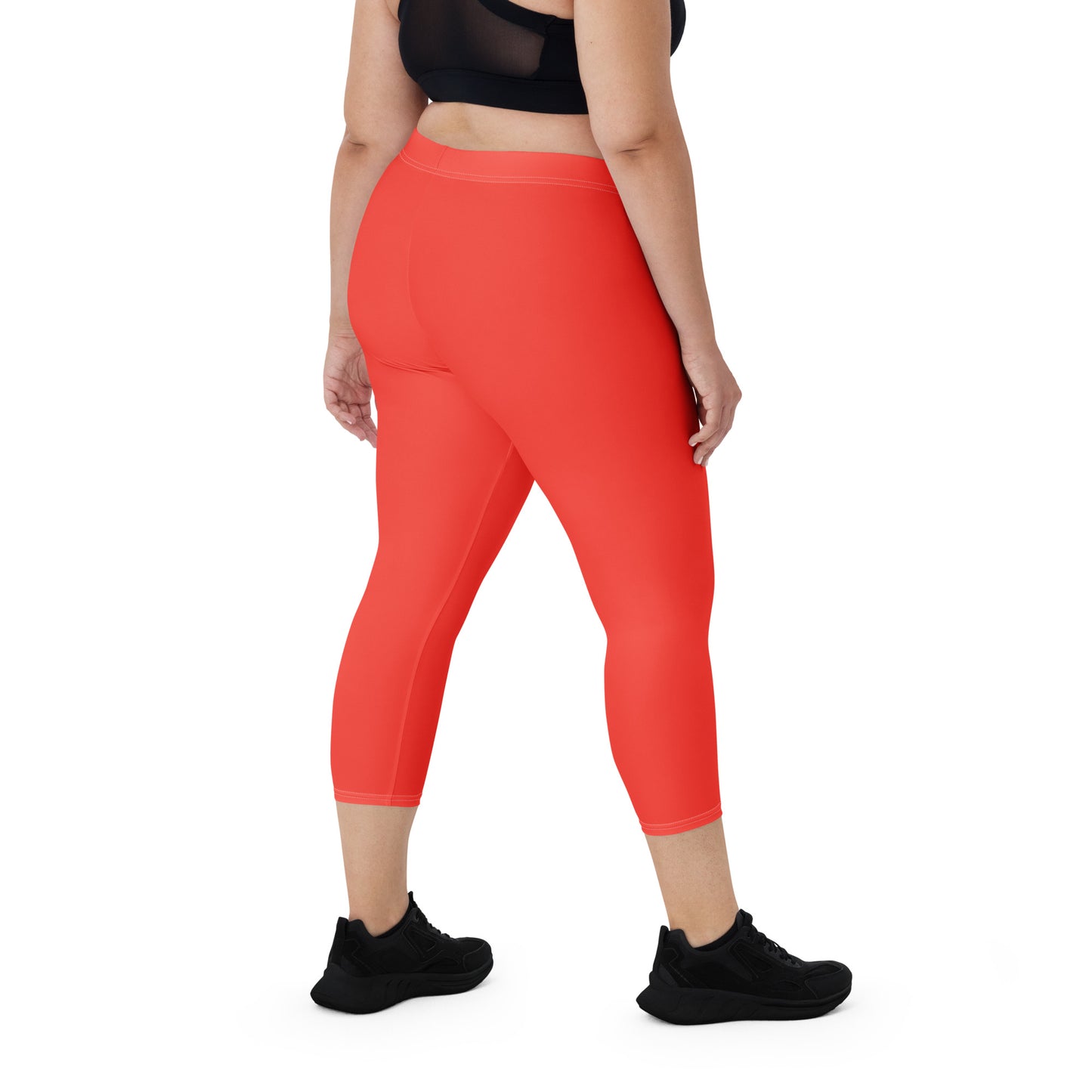 Cherry Charm FLAKOUT Sport Women's Capri Leggings - FLAKOUT