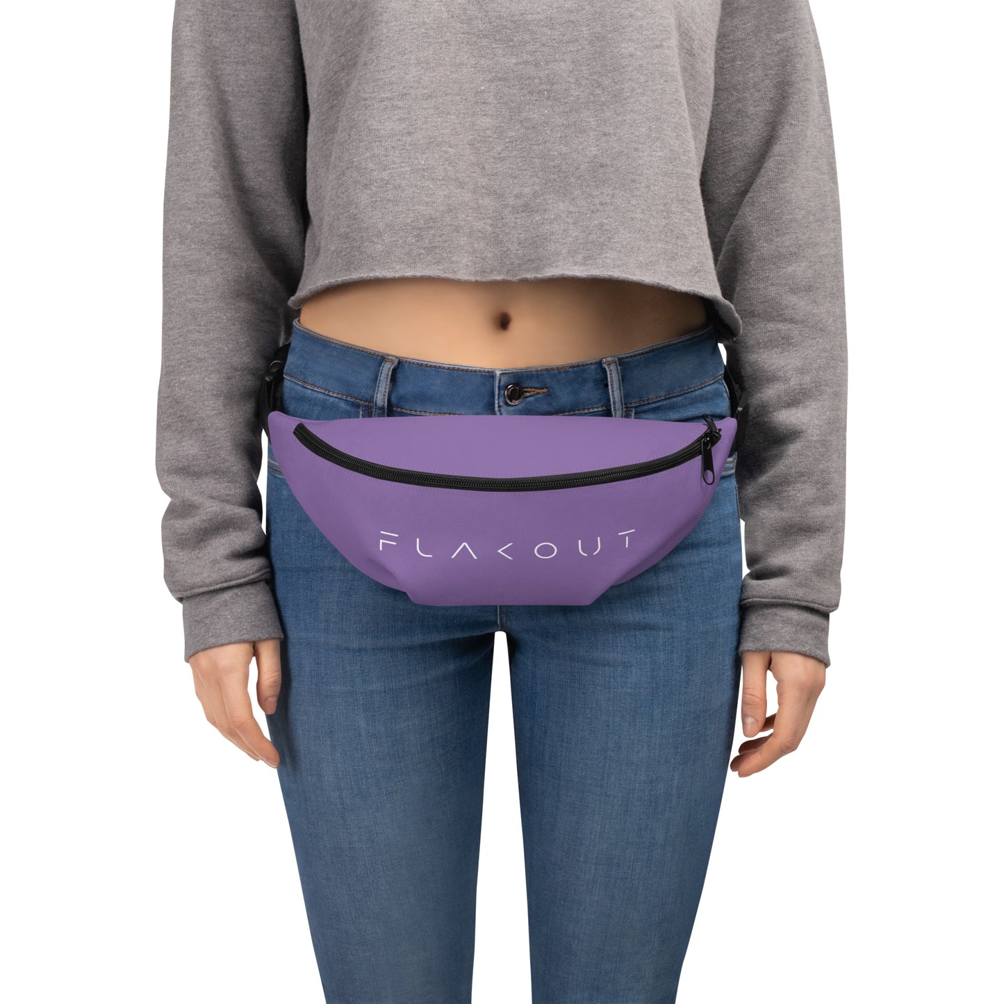 Unisex Water-resistant Fanny Pack - Purple - FLAKOUT