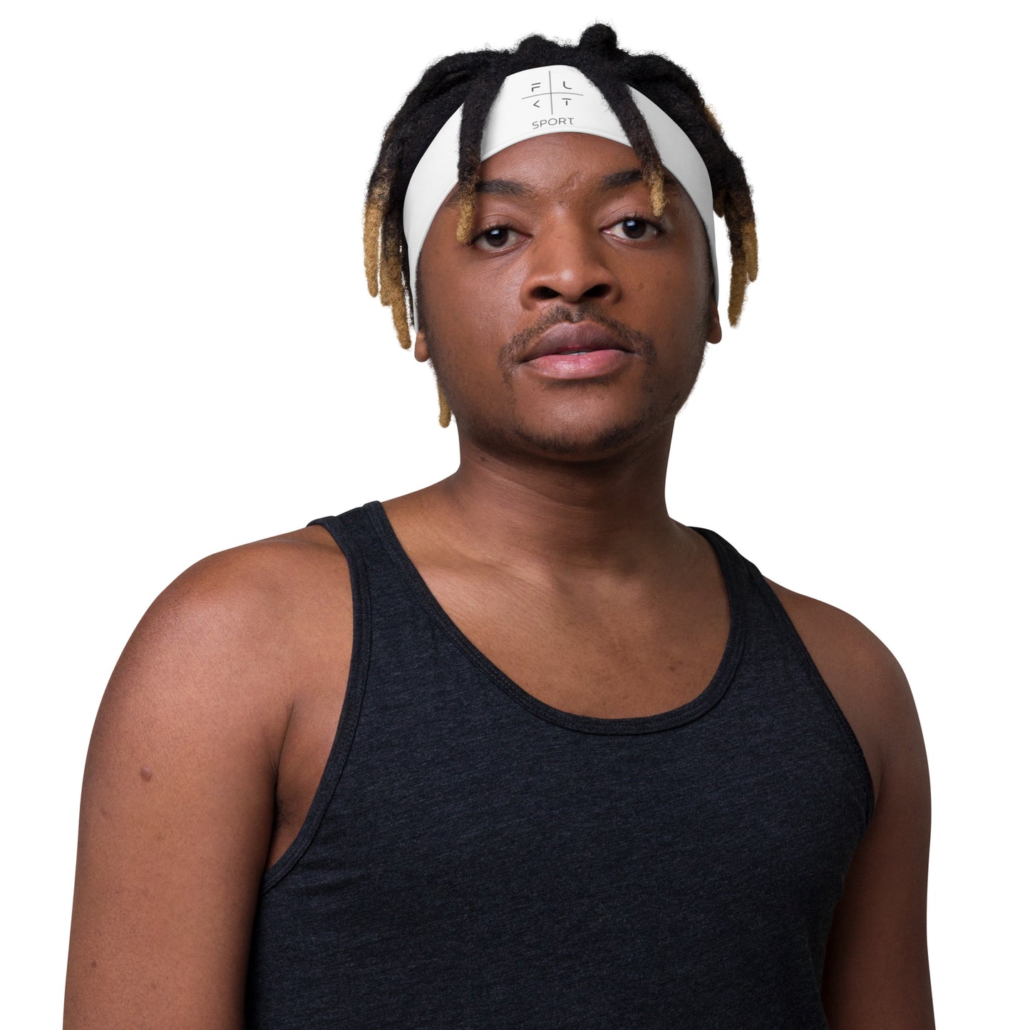 FLAKOUT Sport Unisex Headband - White - FLAKOUT