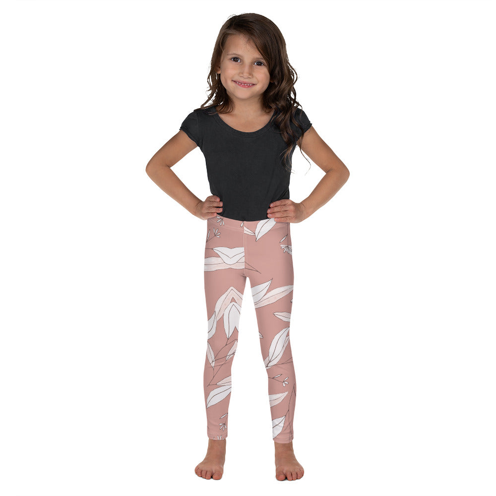 Feathered Finesse Girl's Leggings - FLAKOUT