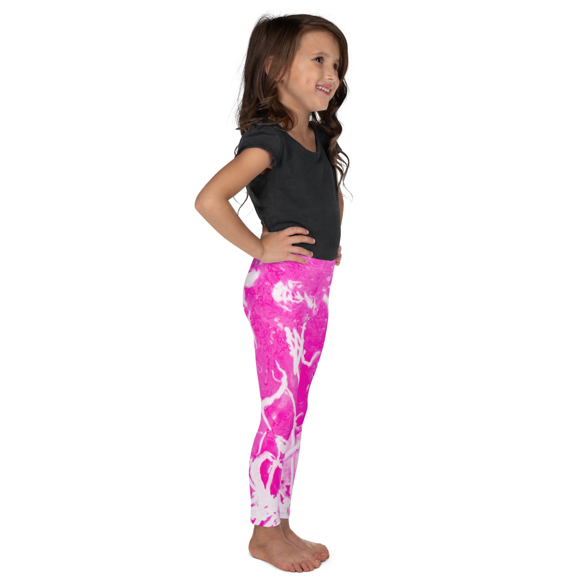 Velvet Aura Girl's Leggings - FLAKOUT