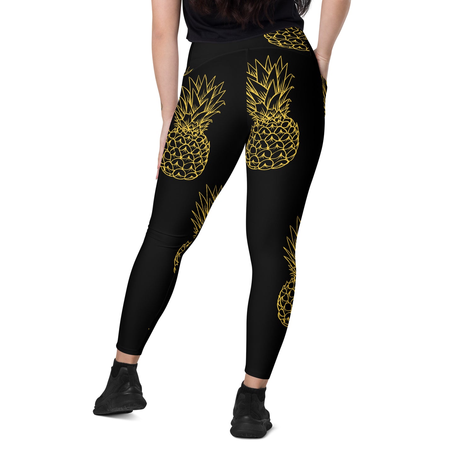 Pineapple Bliss Women's Leggings With Pockets - FLAKOUT