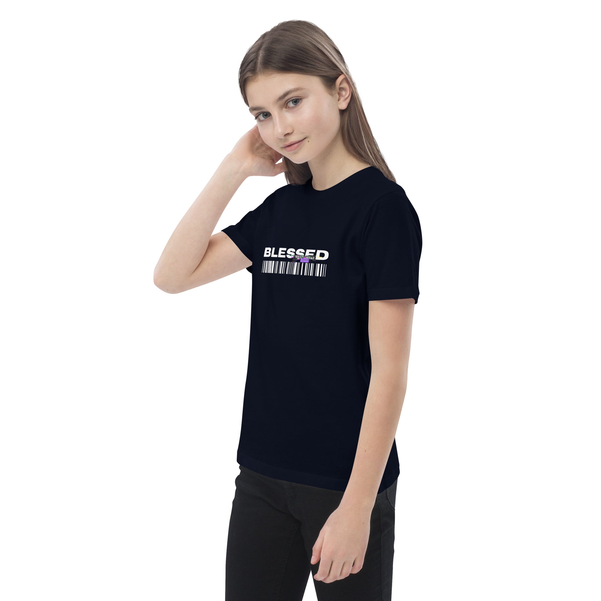 Divine Grace Blessed Kid's T-shirt - FLAKOUT