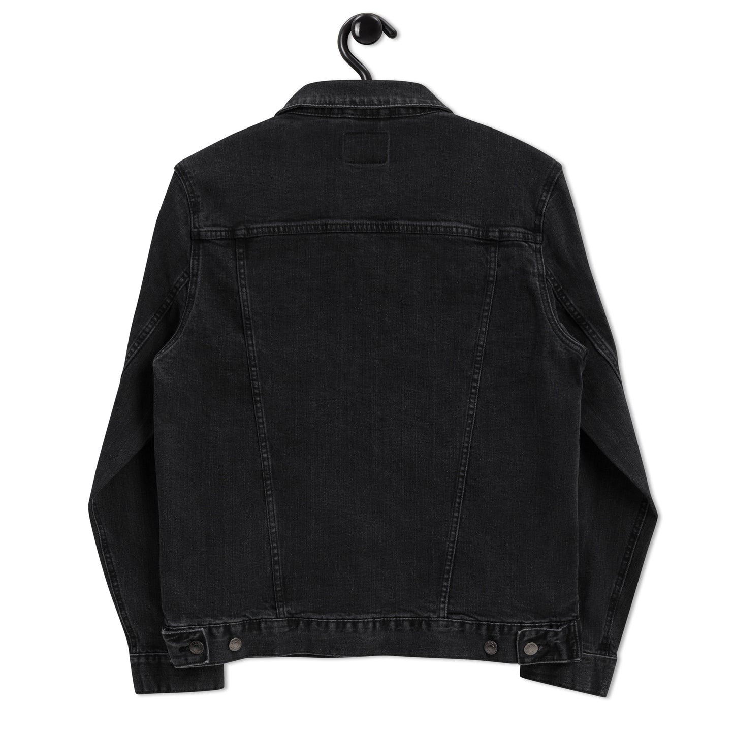 Unisex Denim Jacket Embroidered Logo - FLAKOUT