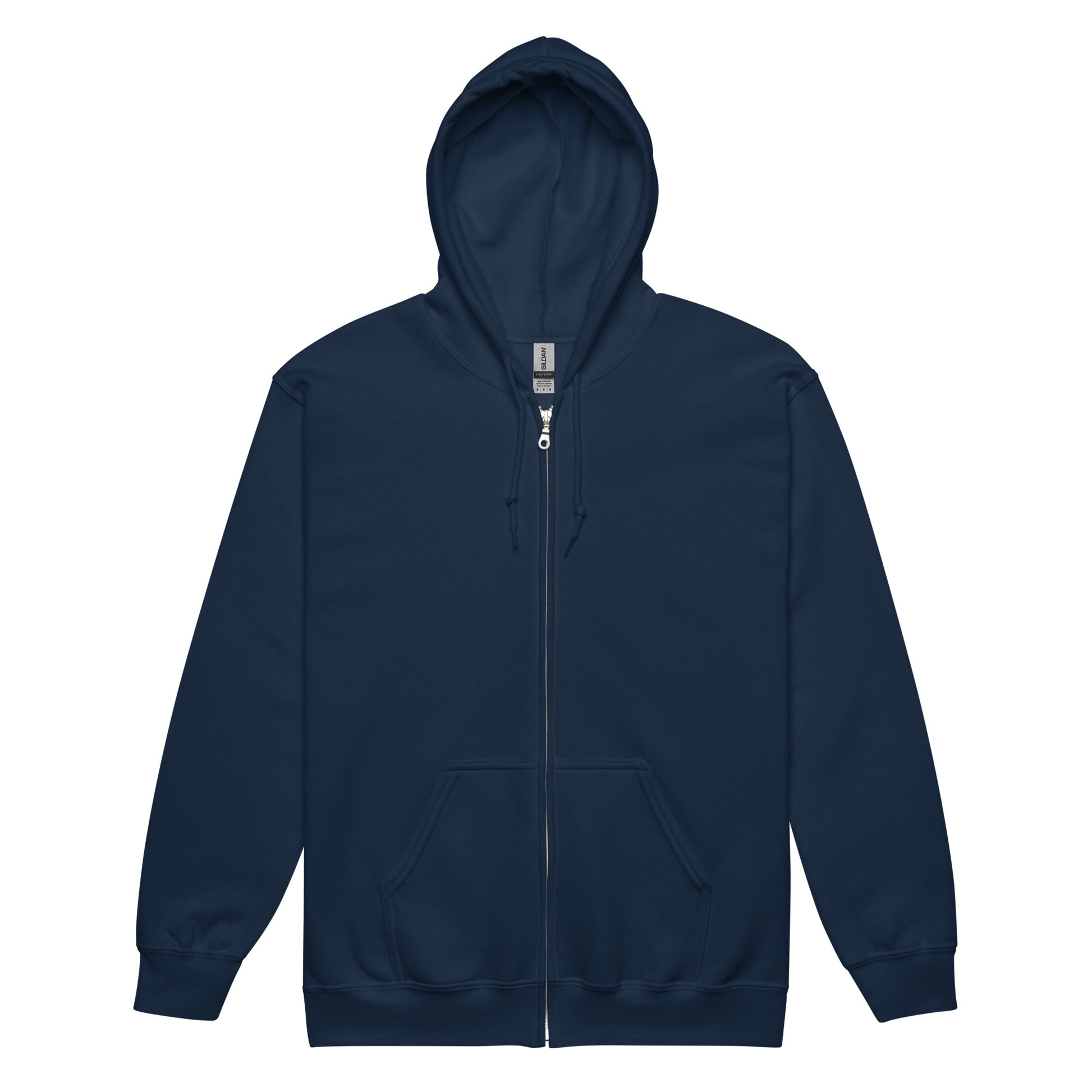 Echoes Of Dejavu Heavy Harmony Fusion Zip Hoodie - Navy - FLAKOUT