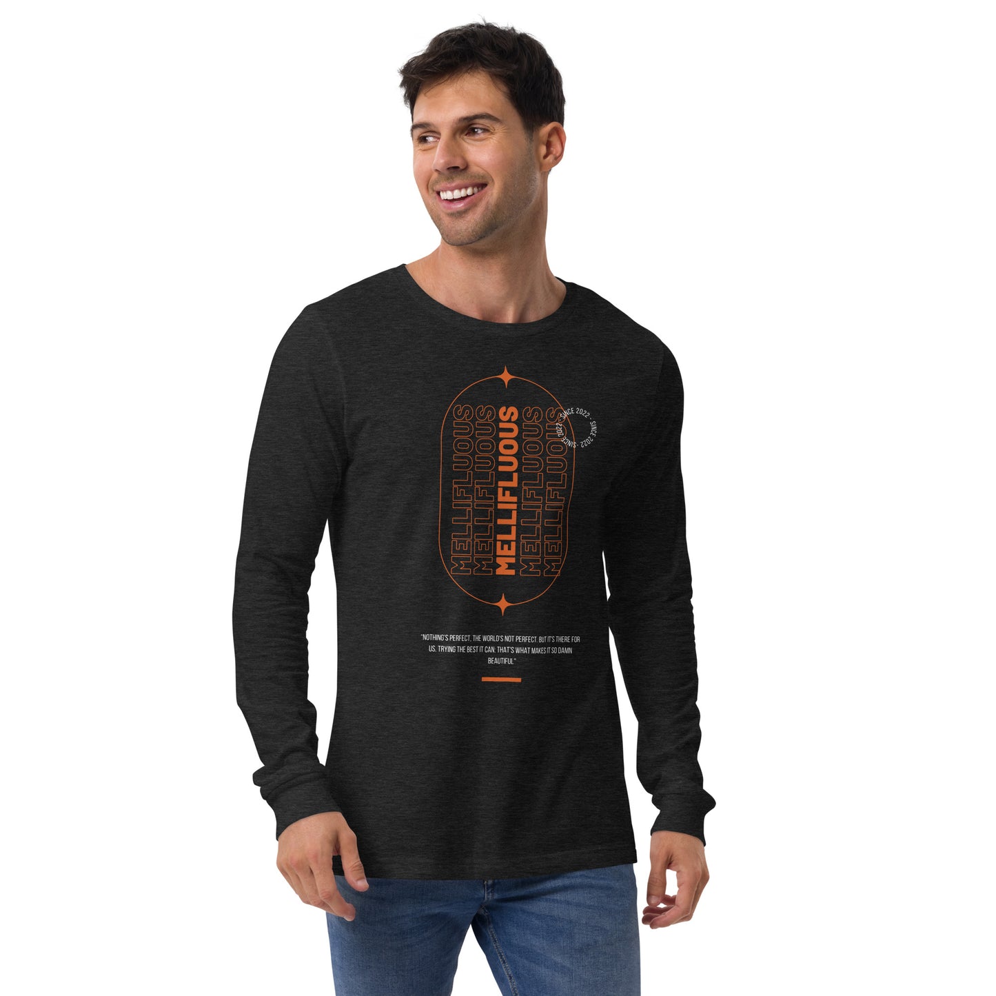 Tranquil Mellifluous Attire Long Sleeve Tee - FLAKOUT