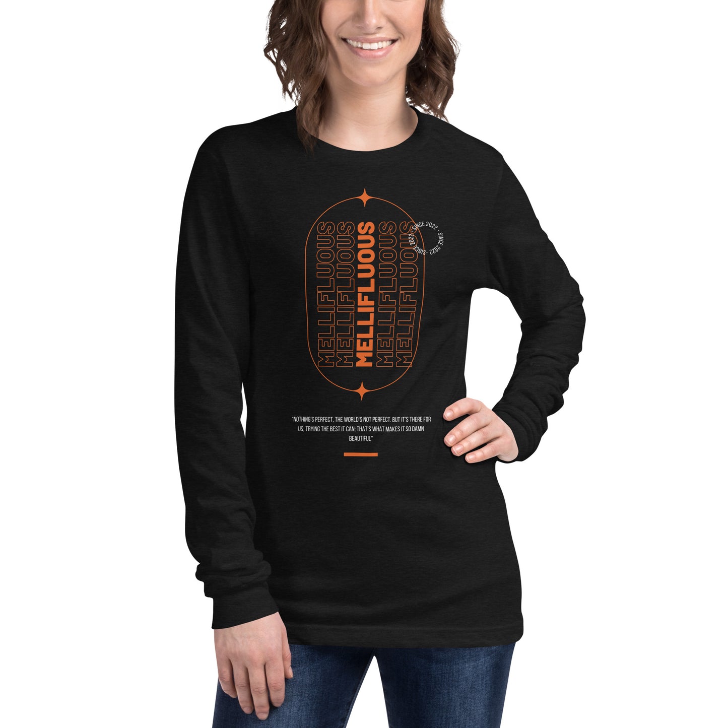 Tranquil Mellifluous Attire Long Sleeve Tee - FLAKOUT