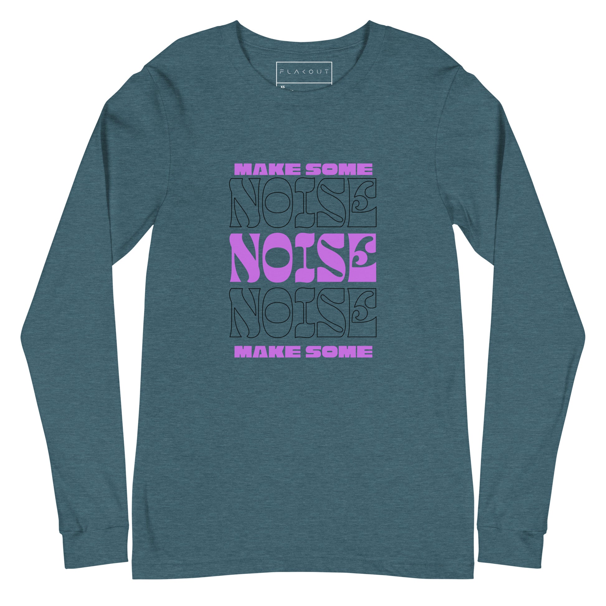 Resonance Make Some Noise Swagger Long Sleeve Tee - FLAKOUT