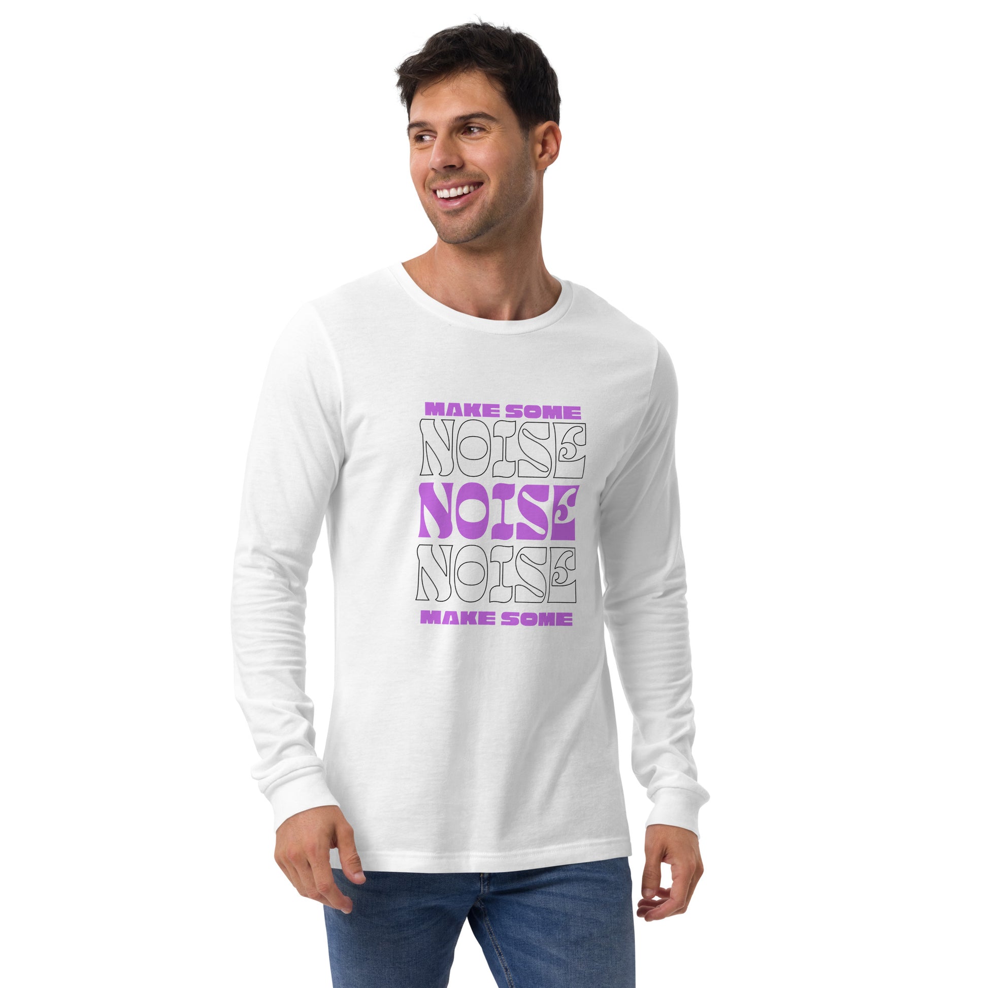 Resonance Make Some Noise Swagger Long Sleeve Tee - FLAKOUT