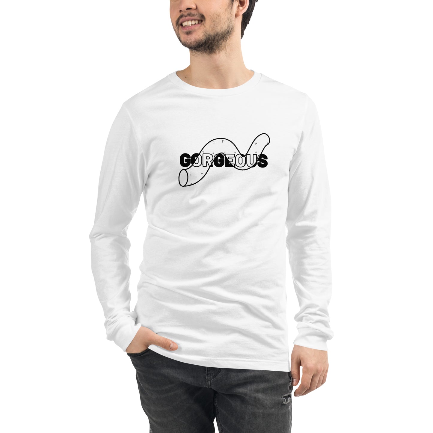 Gorgeous Opulent Allure Long Sleeve Tee - FLAKOUT