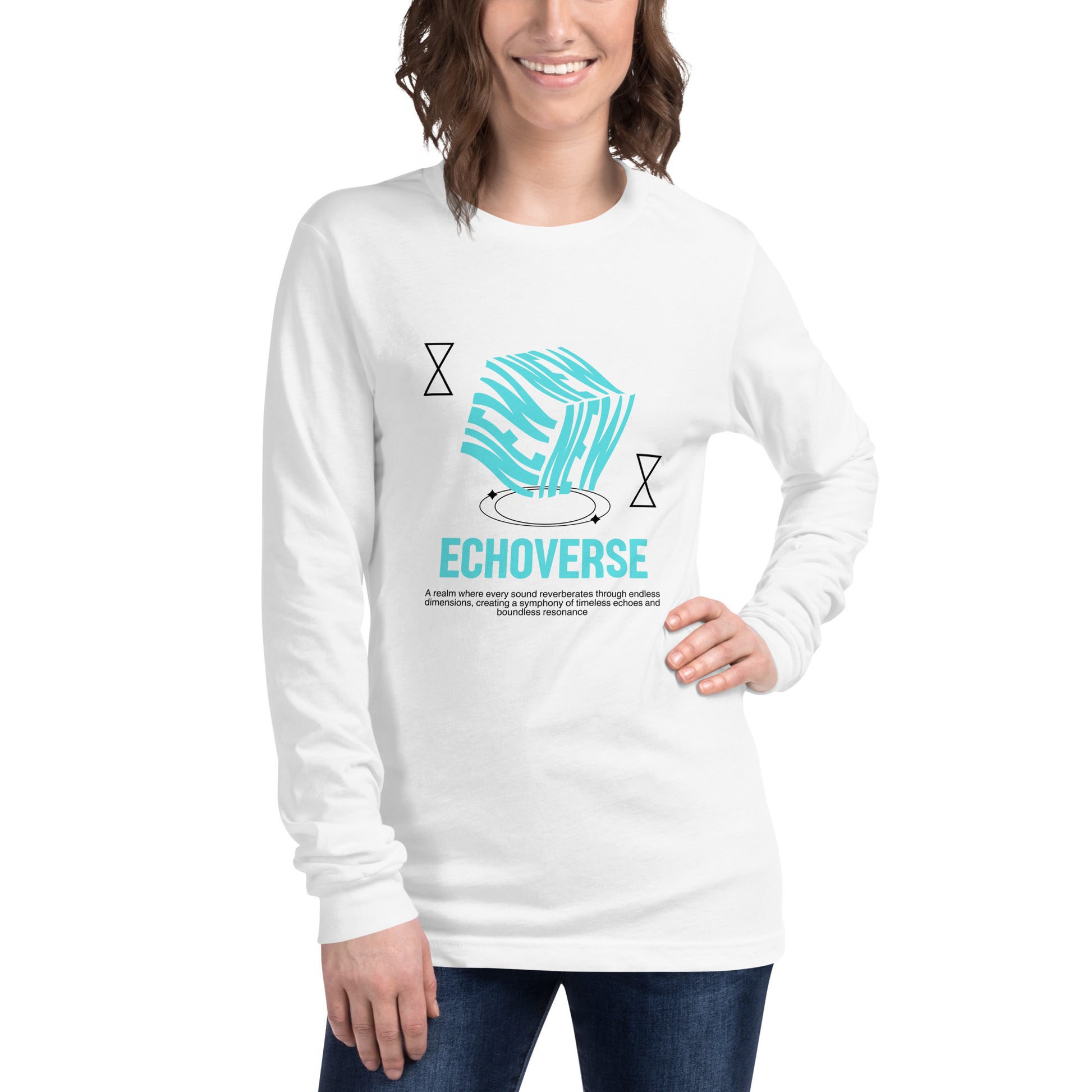 Echoverse Unisex Long Sleeve Shirt - FLAKOUT