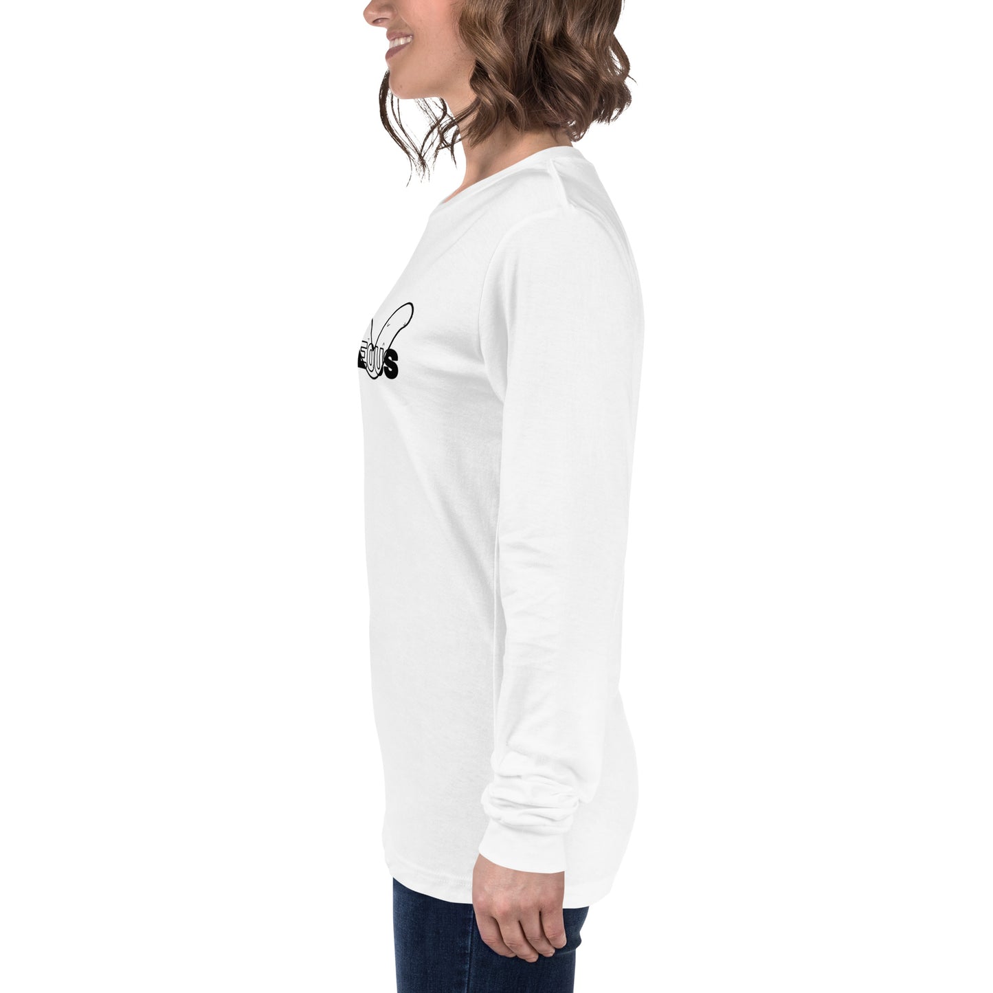 Gorgeous Opulent Allure Long Sleeve Tee - FLAKOUT