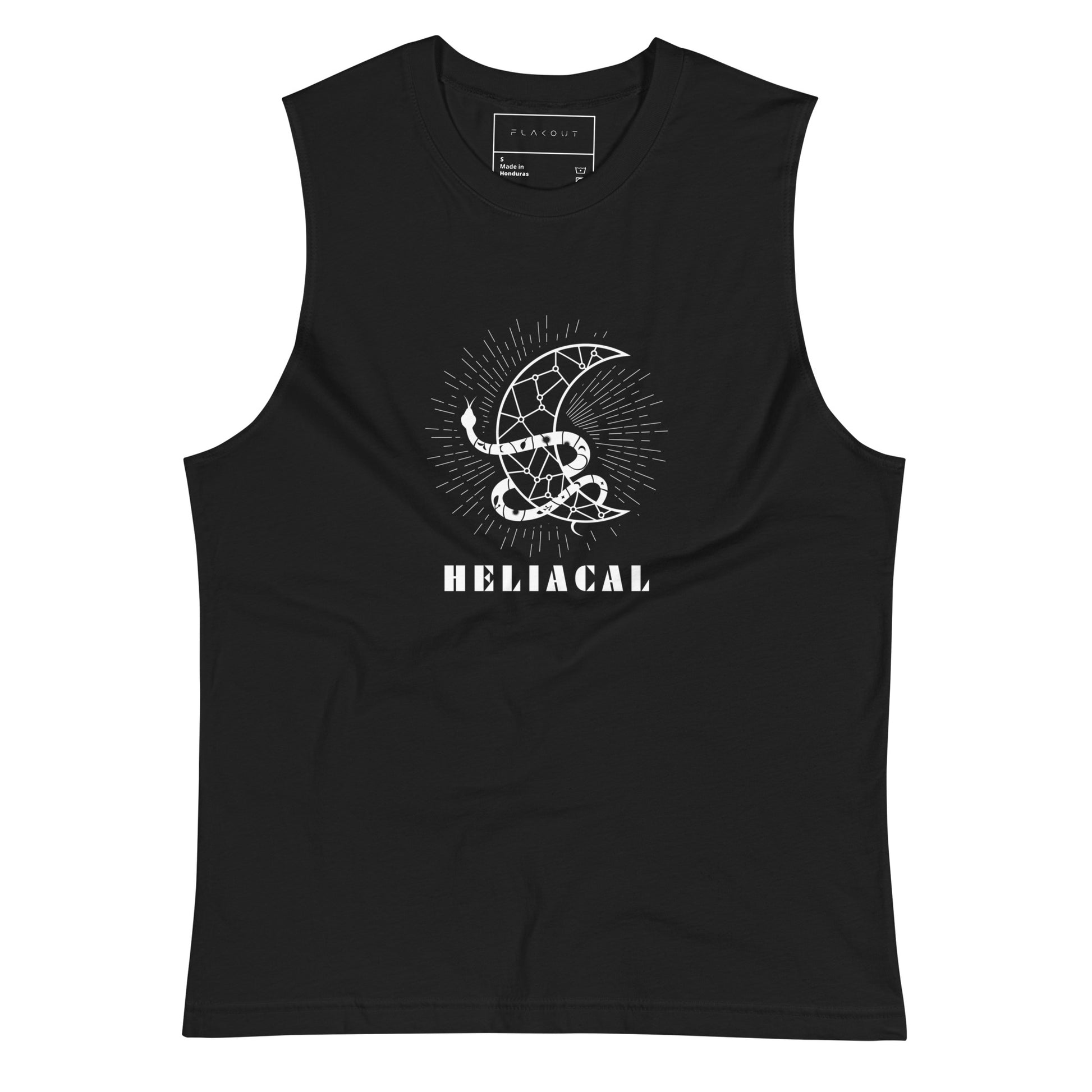 Celestial Heliacal Glow Muscle Shirt - FLAKOUT