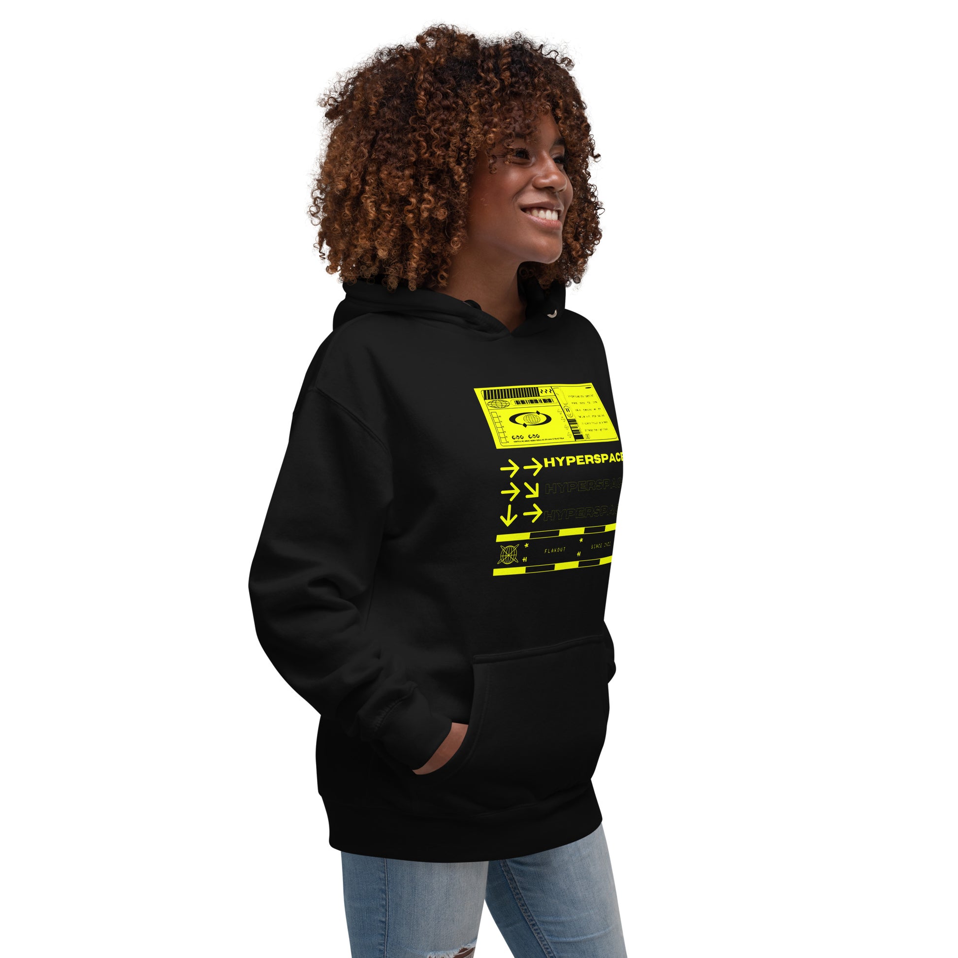 Hyperspace Unisex Hoodie - FLAKOUT