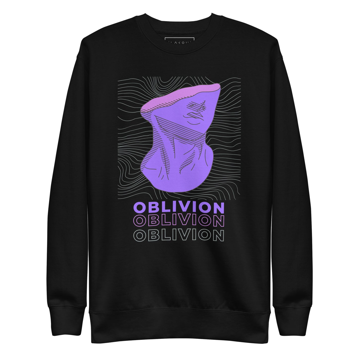 Violet Veil Of Oblivion Sweatshirt - FLAKOUT