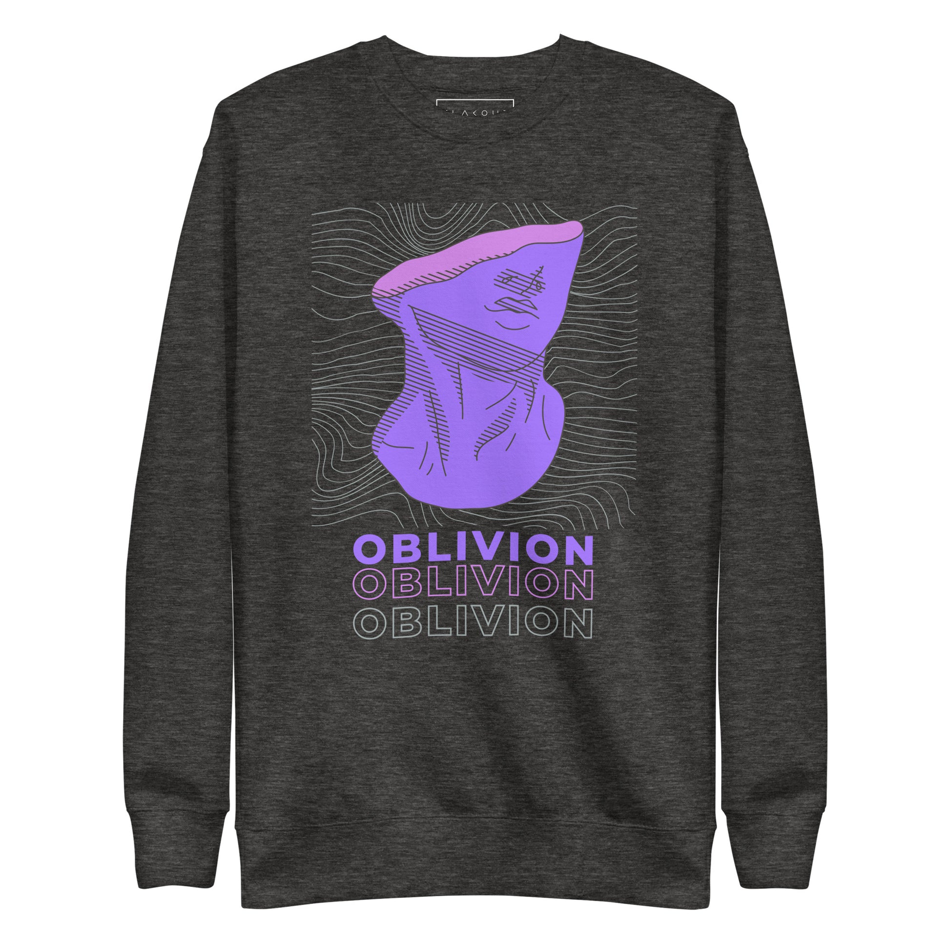 Violet Veil Of Oblivion Sweatshirt - FLAKOUT