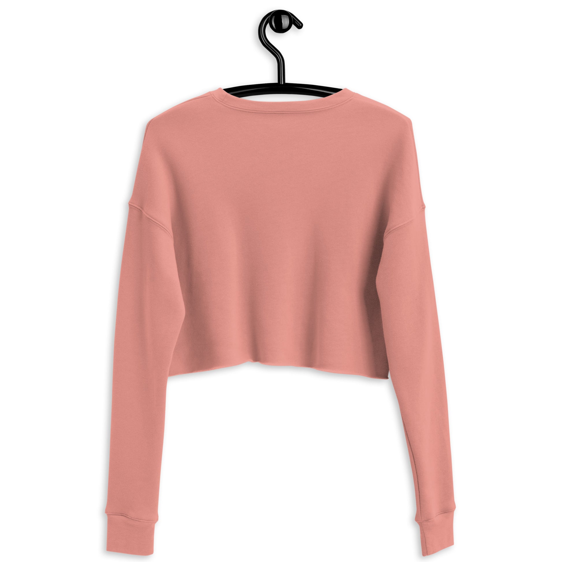 Lunar Eclipsis Women's Crop Sweatshirt - Mauve - FLAKOUT