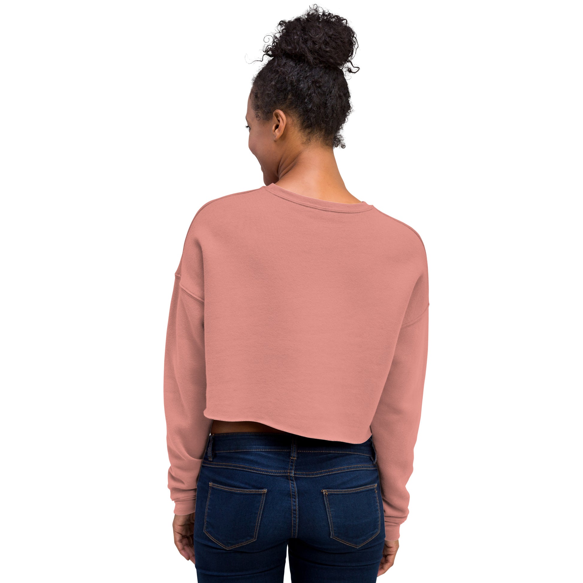 Hidden Truth Women's Crop Sweatshirt - FLAKOUT