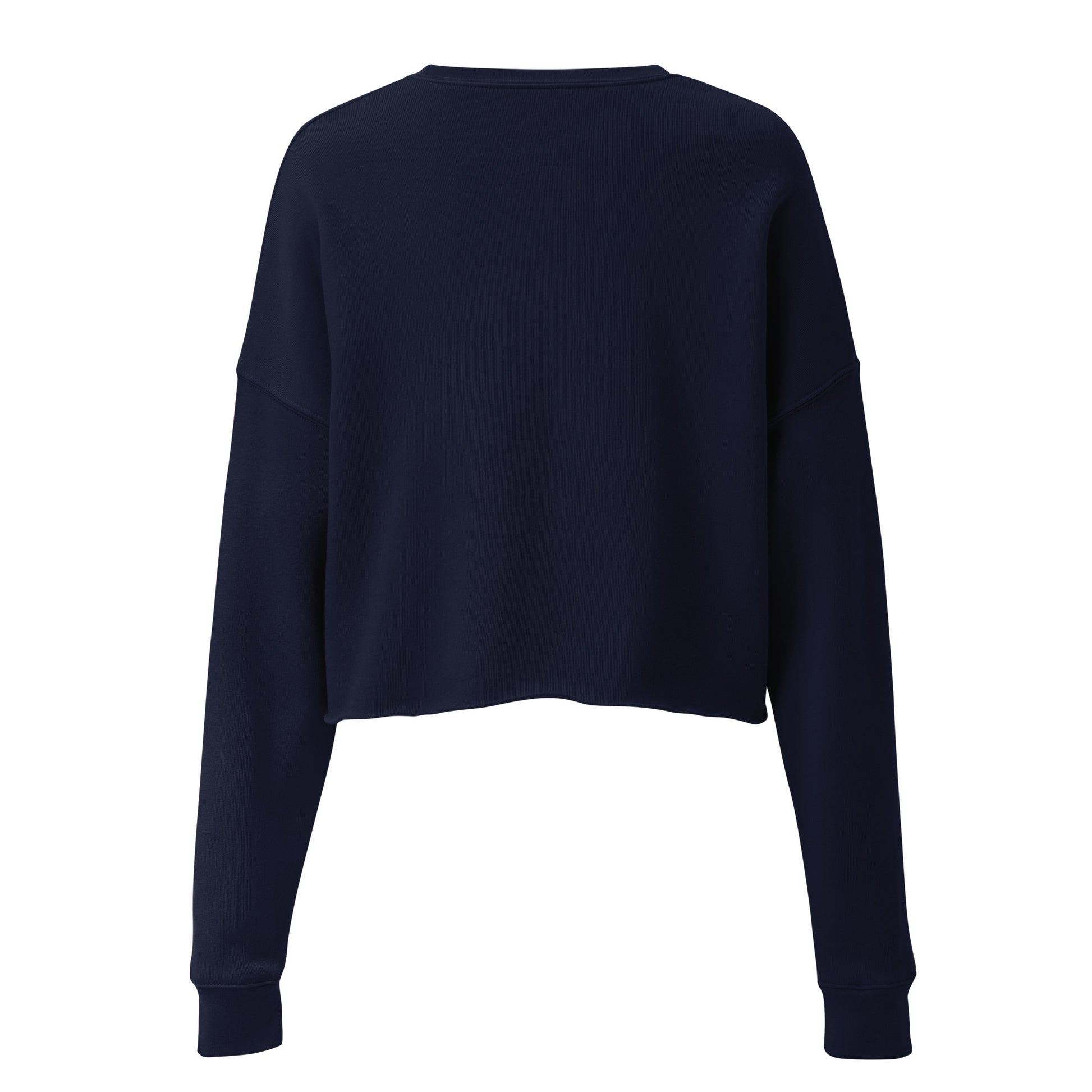 Limerence Women's Crop Sweatshirt - Navy - FLAKOUT