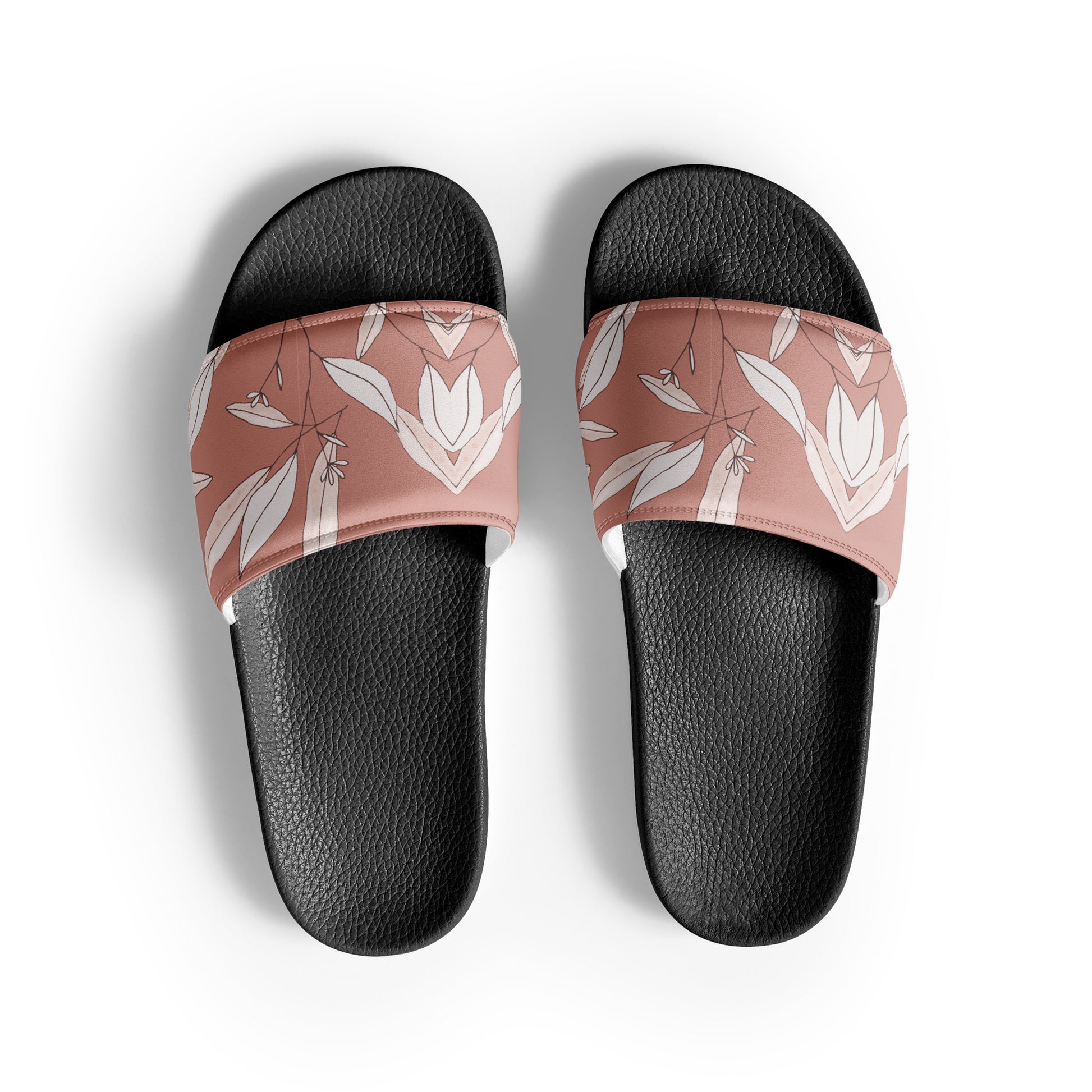 Feathered Finesse Women's Slides - FLAKOUT