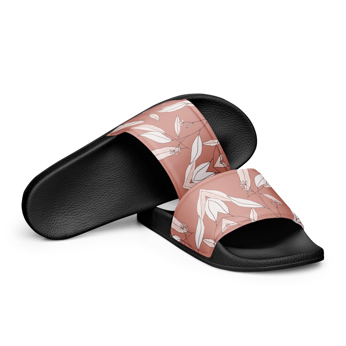 Feathered Finesse Women's Slides - FLAKOUT