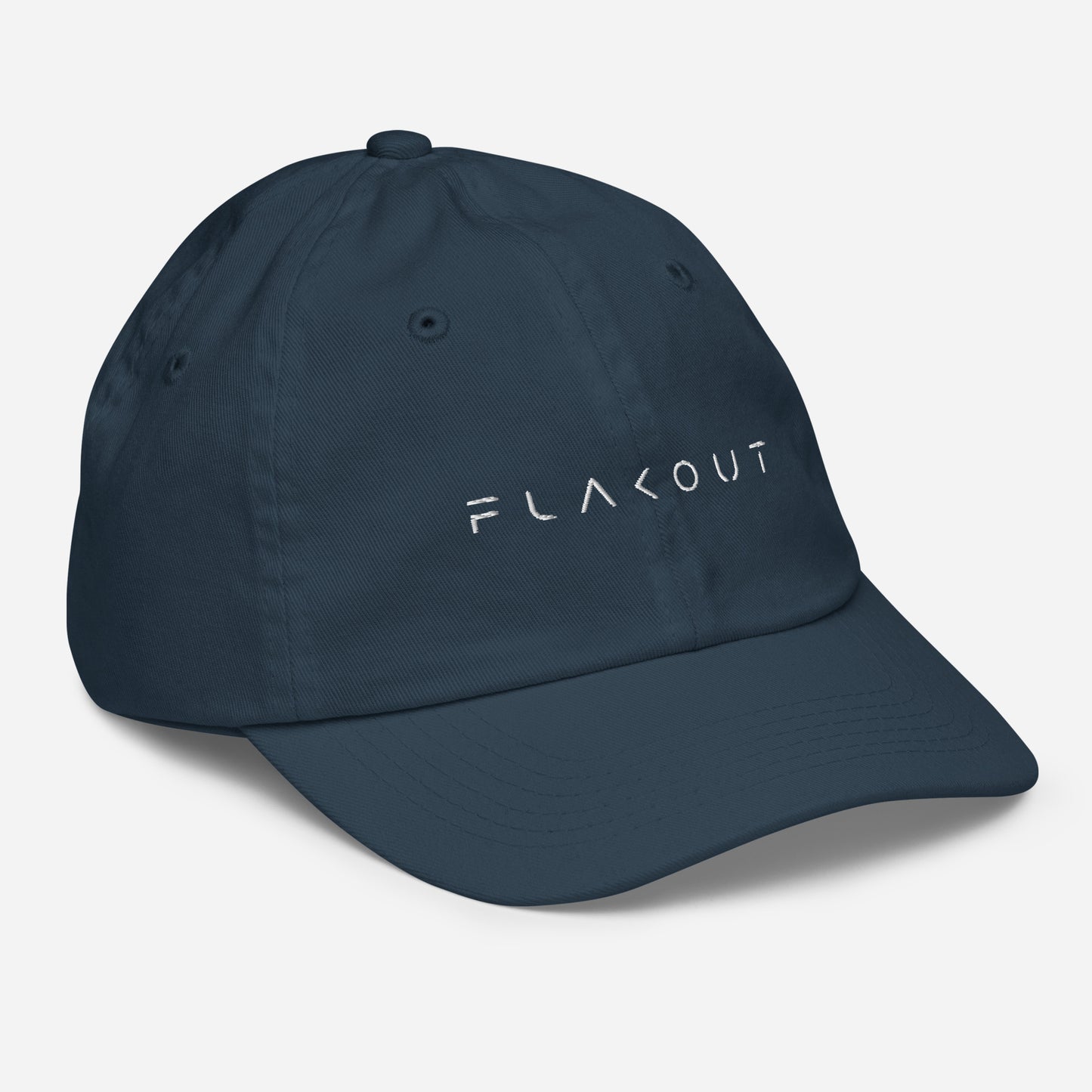 FLAKOUT Logo Embroidered Kid's Baseball Cap