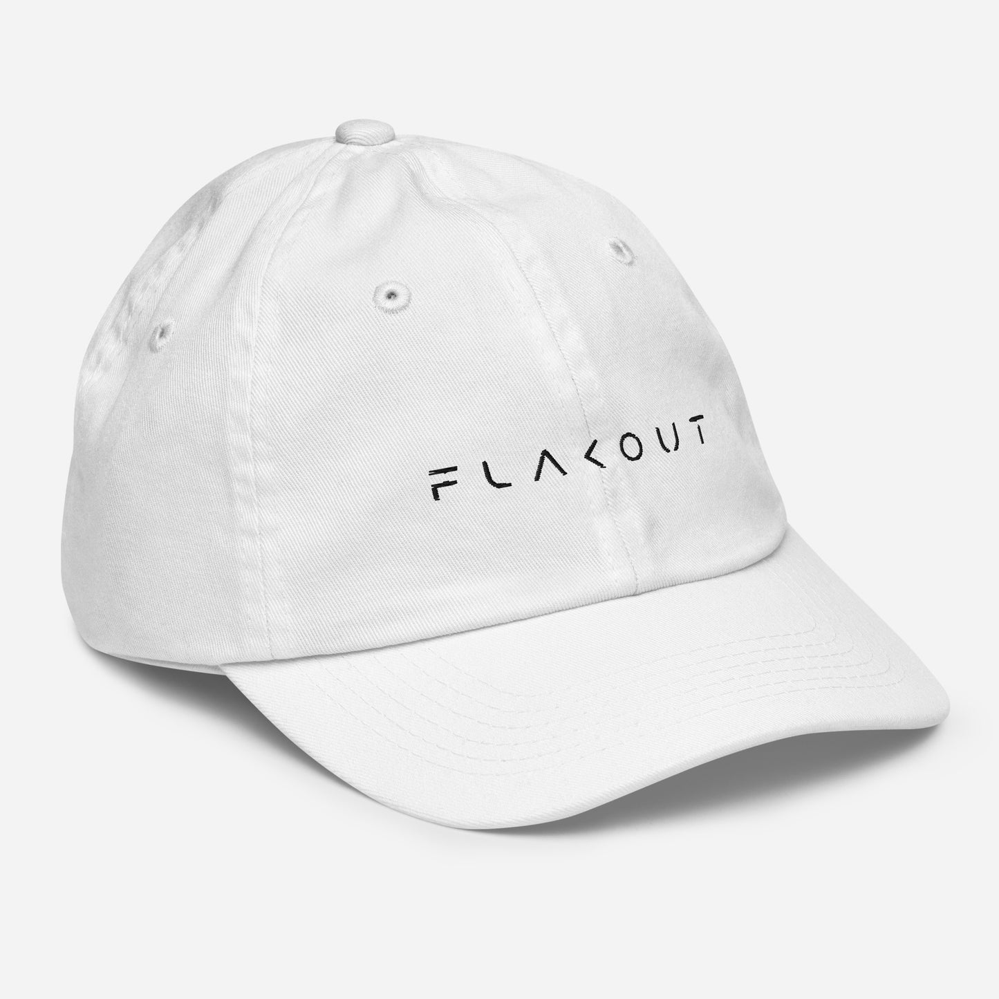 FLAKOUT Logo Embroidered Kid's Baseball Cap