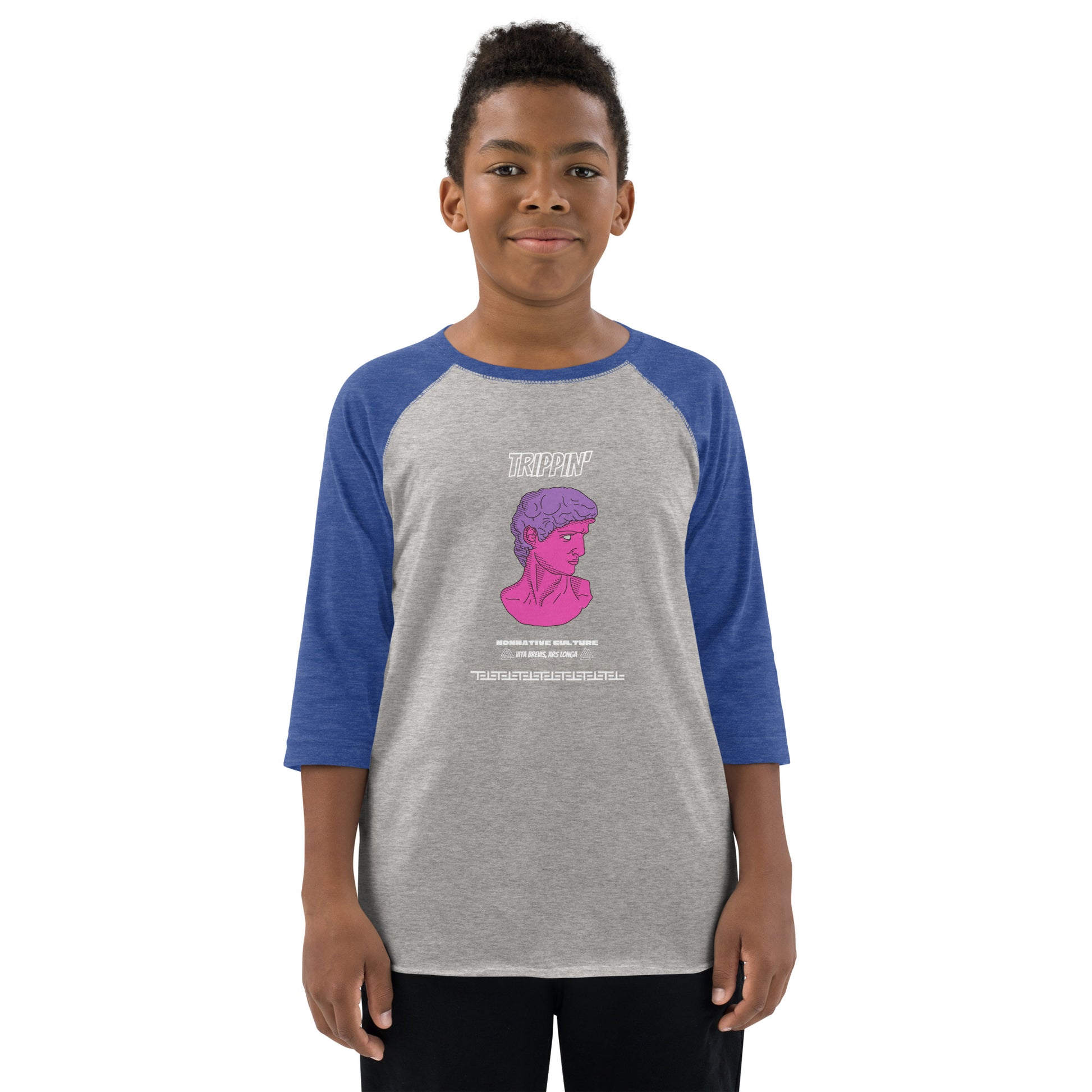 Nonnotine Dreamscape Trippin Kid's Long Sleeve Shirt - FLAKOUT