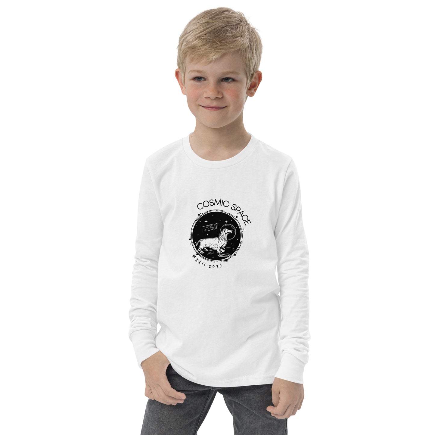 Kid's Long Sleeve Shirt Cosmic Space - FLAKOUT