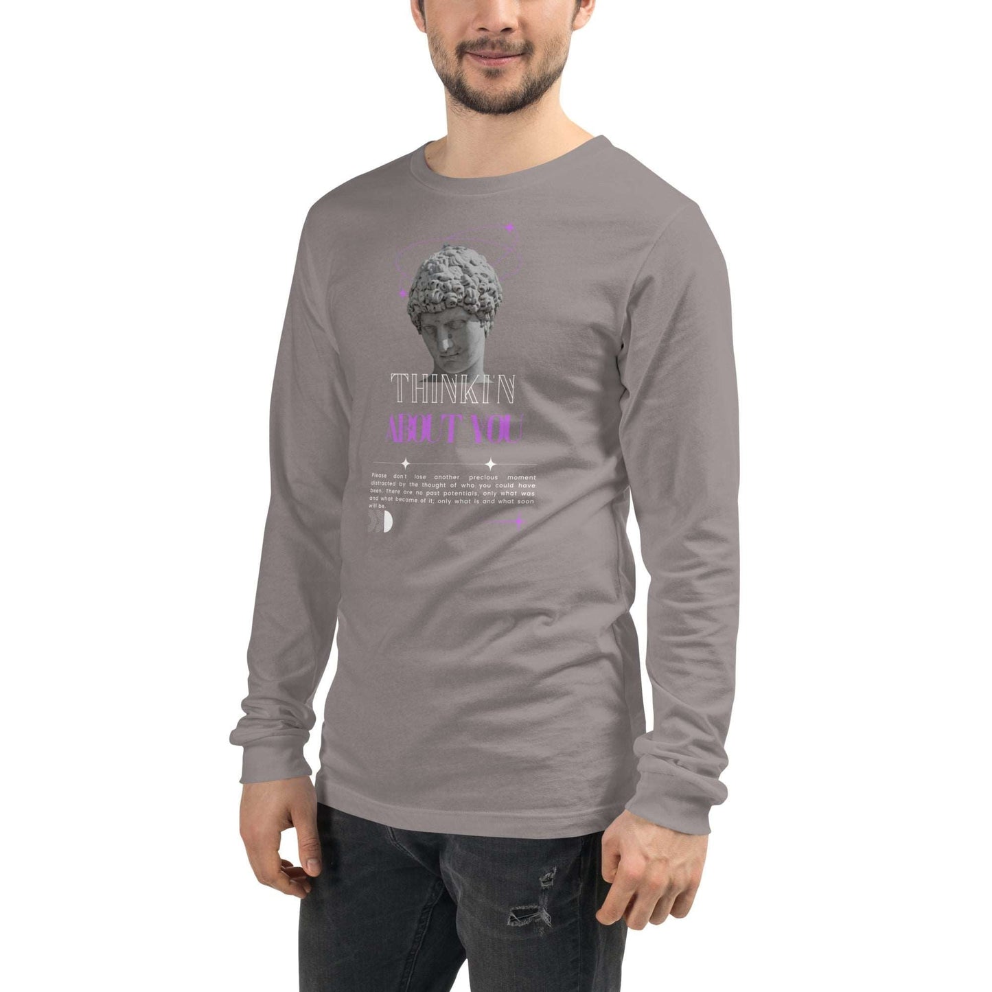 Mindfully Thinki'n About You Long Sleeve Tee - FLAKOUT