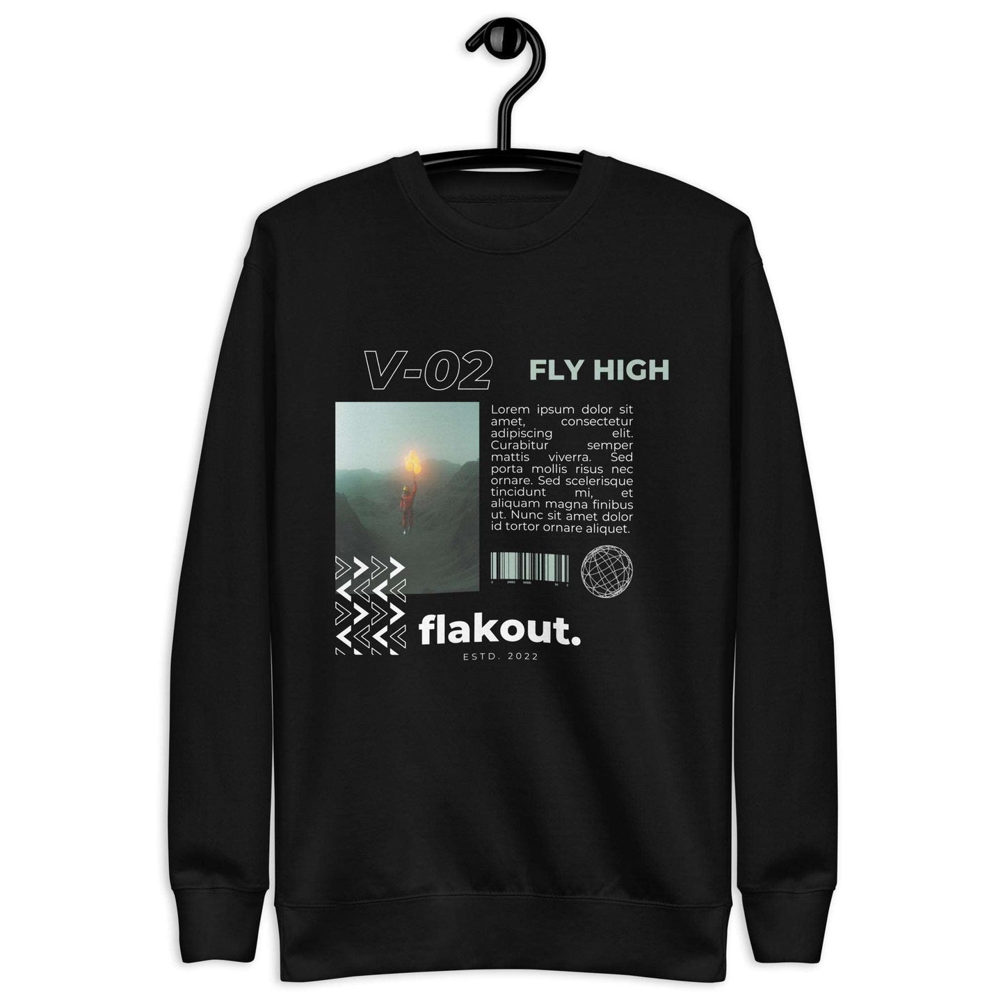 Fly High Voyager Sweatshirt - FLAKOUT