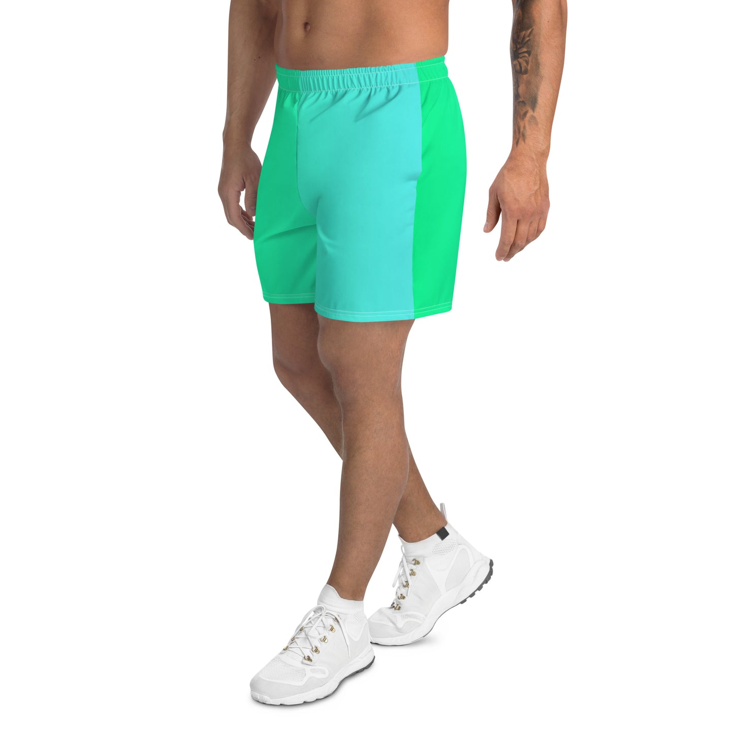 Breath Of Blue Men's Athletic Shorts - FLAKOUT