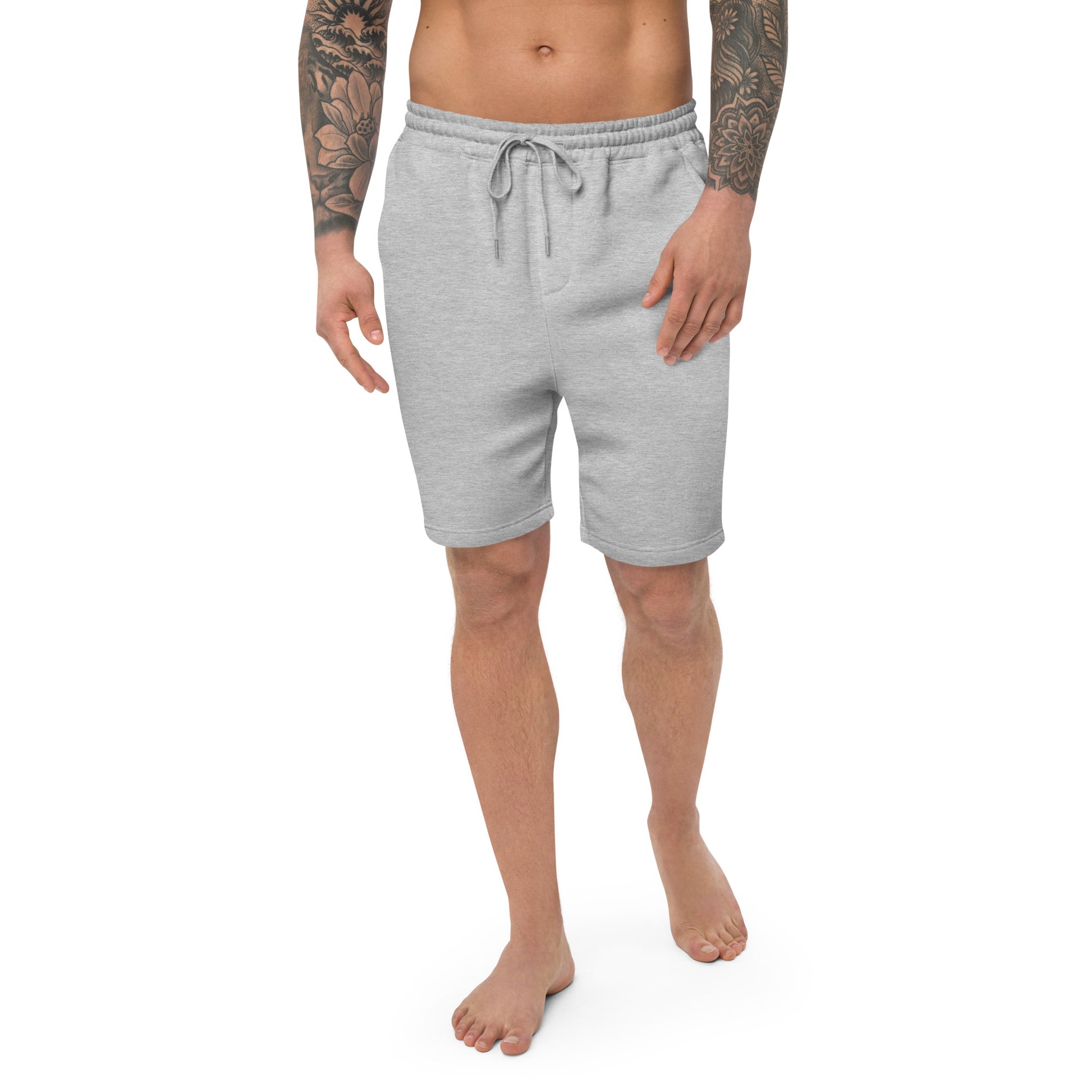 Men's Fleece Shorts Embroidered Logo - FLAKOUT